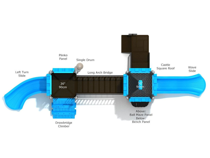 Playground Equipment Coastal Citadel (PCT055) - SchoolOutlet