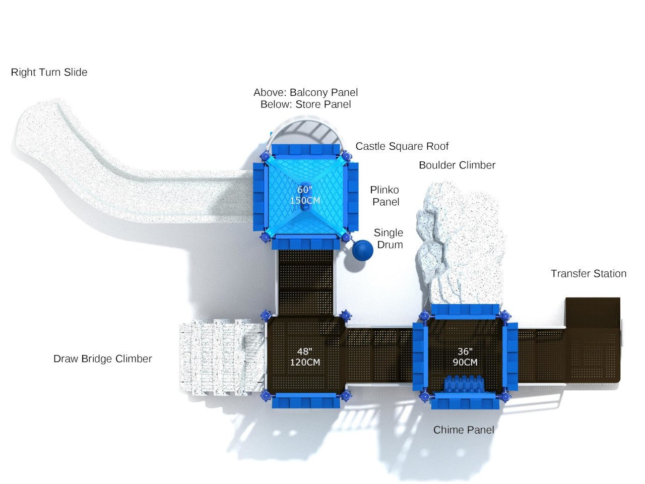 Playground Equipment Samhain Siege (PCT058) - SchoolOutlet