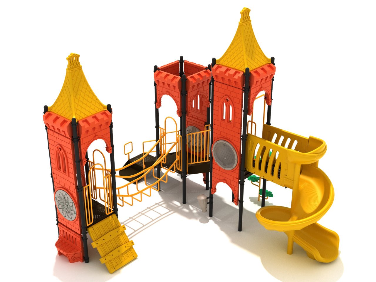 Playground Equipment Chivalry Canyon (PCT060) - SchoolOutlet