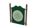 Playground Equipment Freestanding Finger Maze Panel with Posts (PFS004X) - SchoolOutlet
