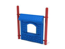 Playground Equipment Freestanding Store Panel with Posts (PFS008X)