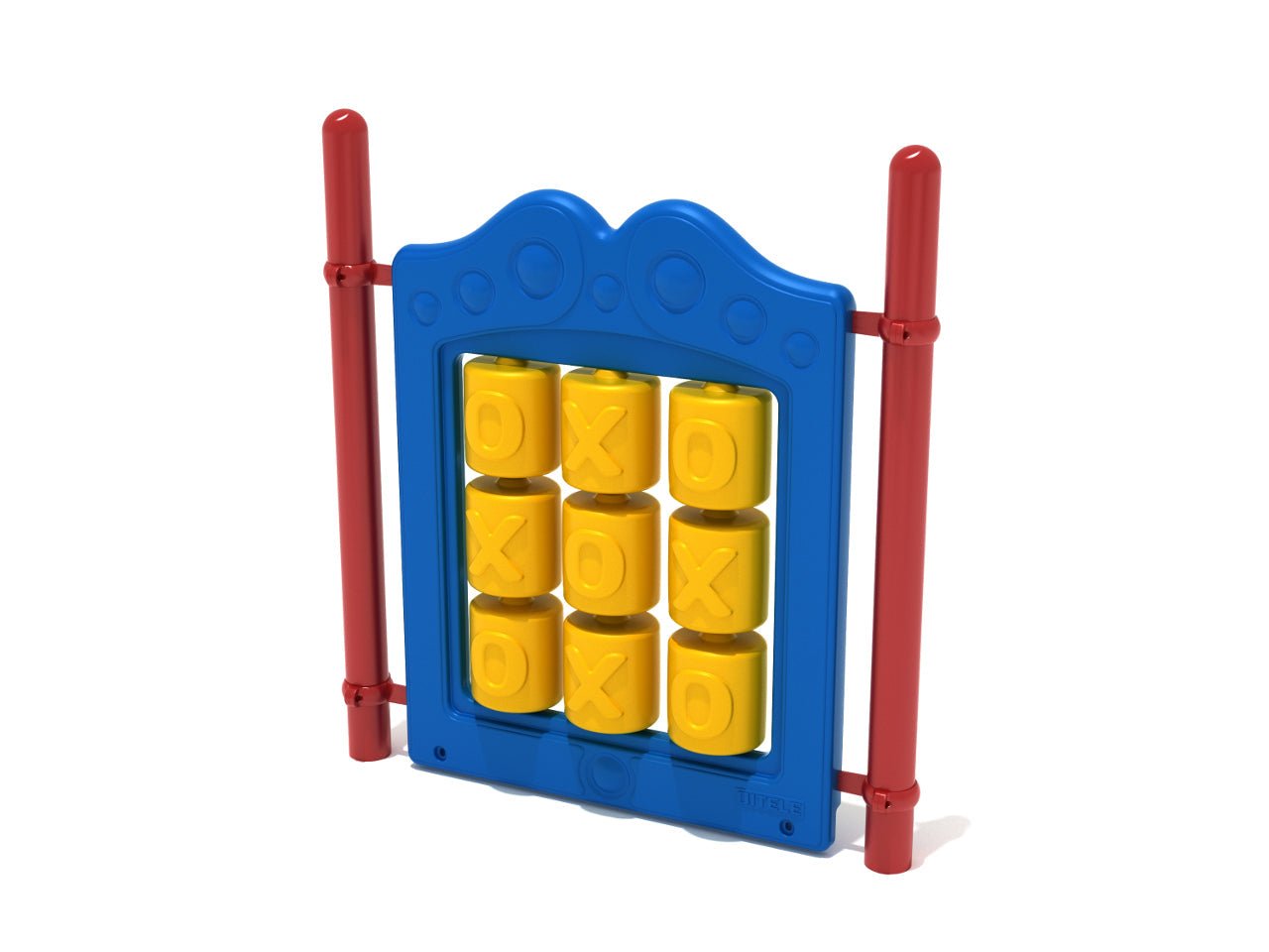 Playground Equipment Freestanding Tic - Tac - Toe Panel with Posts (PFS009X) - SchoolOutlet