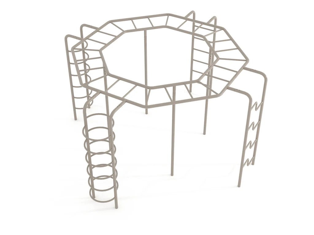 Playground Equipment Four Times a Climber (PFS046) - SchoolOutlet