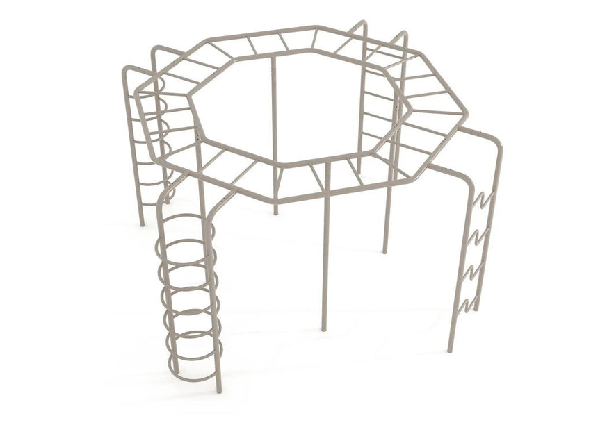 Playground Equipment Four Times a Climber (PFS046) - SchoolOutlet
