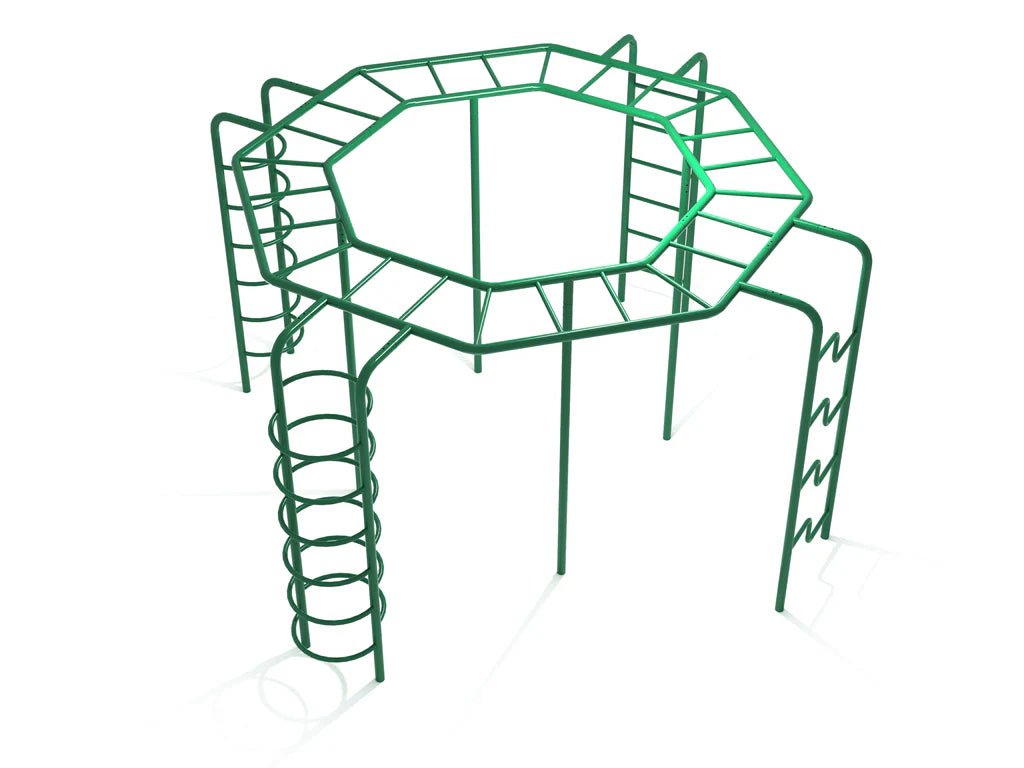 Playground Equipment Four Times a Climber (PFS046) - SchoolOutlet