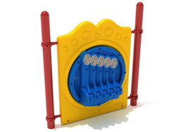 Playground Equipment Freestanding Chime Panel with Posts (PFS050X)