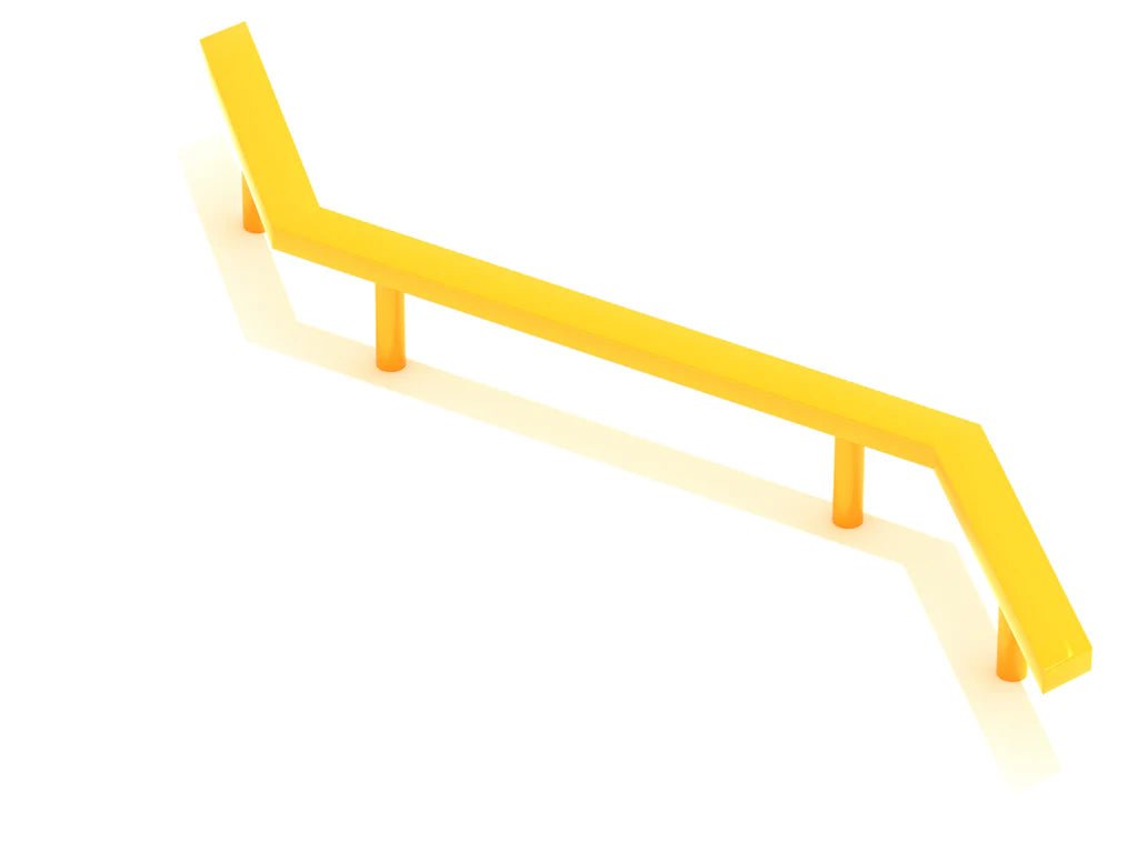 Playground Equipment Zig Zag Balance Beam (PFS062X) - SchoolOutlet