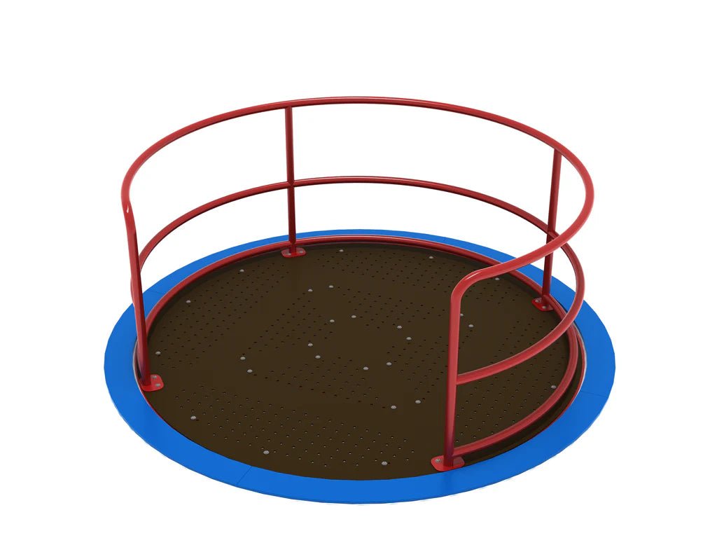 Playground Equipment One Capacity Wheelchair Accessible Merry Go Round (PFS064) - SchoolOutlet