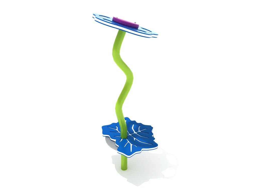 Playground Equipment Flower Stepper with Leaf (PFS066) - SchoolOutlet