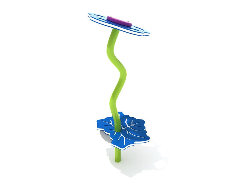 Playground Equipment Flower Stepper with Leaf (PFS066) - SchoolOutlet