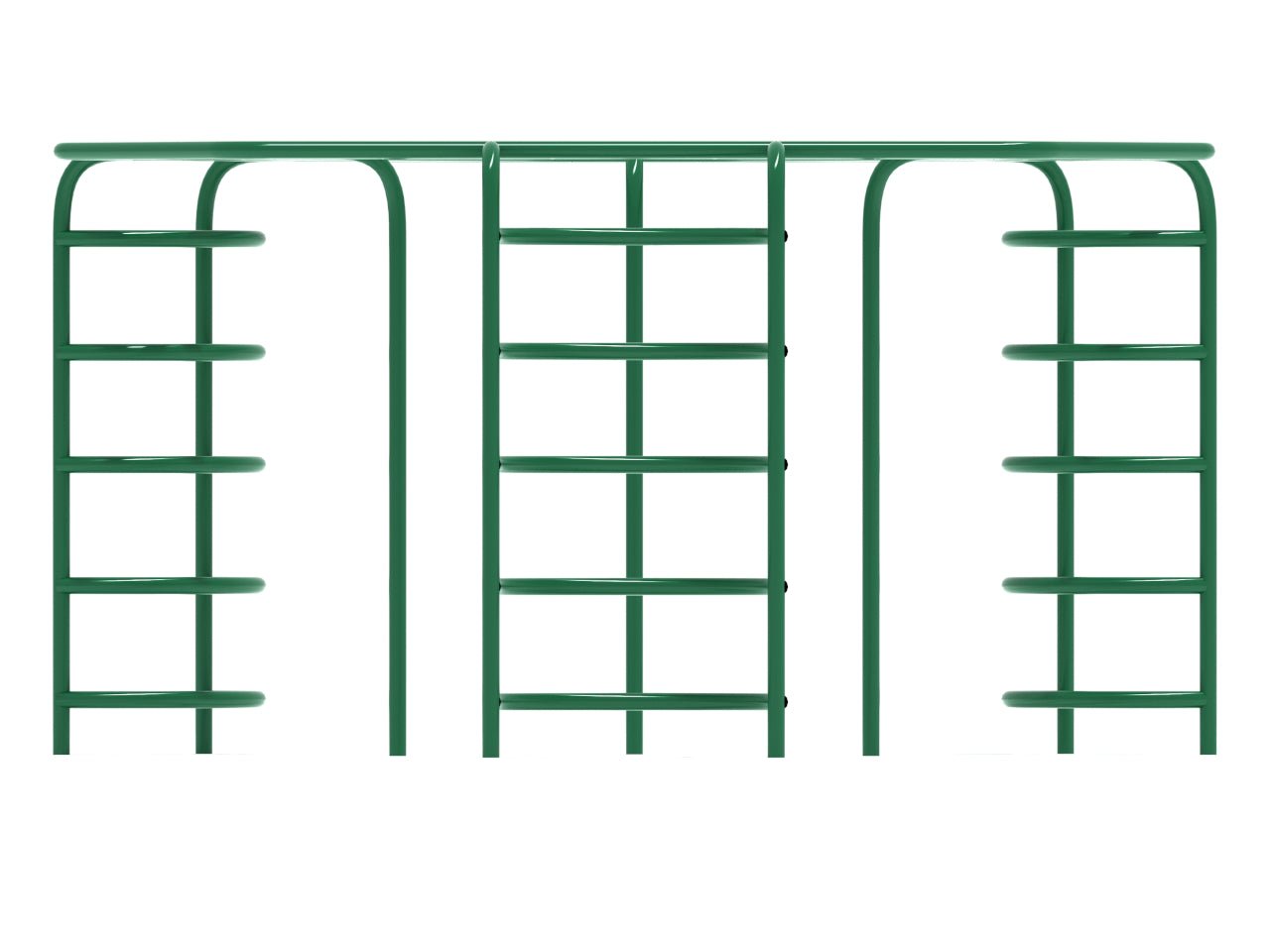 Playground Equipment Triangle Overhead Ladder Climber (PFS072) - SchoolOutlet