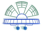 Playground Equipment Delta Pod Climber Dome Station (PFS073) - SchoolOutlet