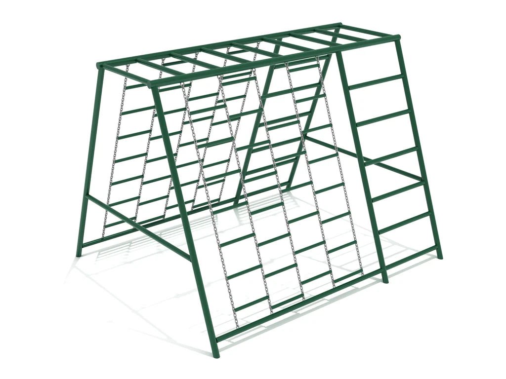 Playground Equipment A - frame Chain Tower Climber (PFS077) - SchoolOutlet