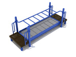 Playground Equipment Monkey Bar Roller Slide (PFS078) - SchoolOutlet