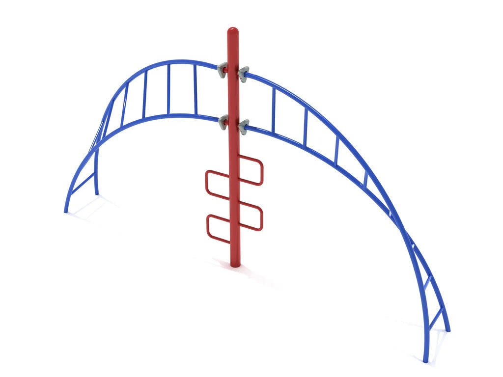 Playground Equipment Curved Helix Climbing Ladder (PFS079) - SchoolOutlet