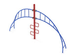 Playground Equipment Curved Helix Climbing Ladder (PFS079) - SchoolOutlet