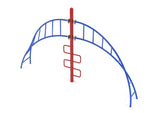 Playground Equipment Curved Helix Climbing Ladder (PFS079) - SchoolOutlet