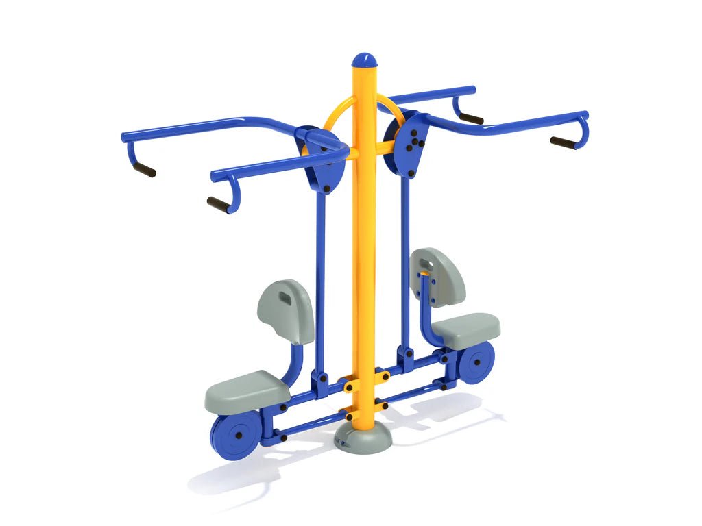 Playground Equipment Double Station Lat Pulldown (PFT007) - SchoolOutlet