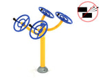 Playground Equipment Double Station Arm Rotation (PFT009X) - SchoolOutlet