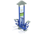 Playground Equipment Royal Double Station Fit Rider (PFT016) - SchoolOutlet