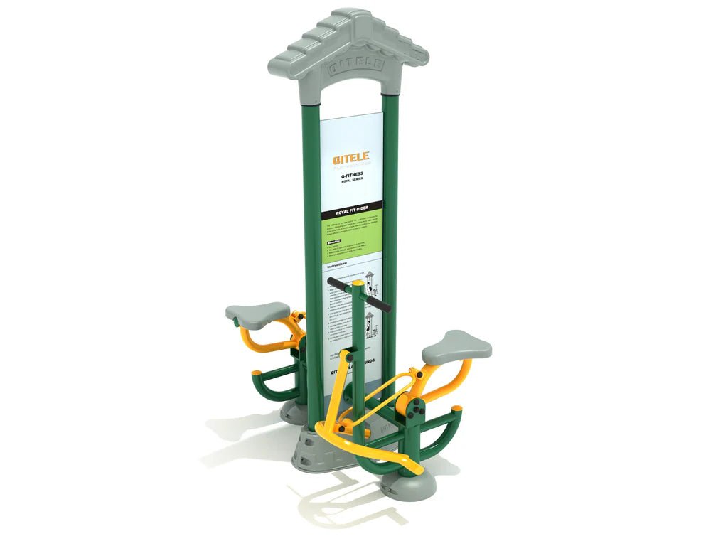 Playground Equipment Royal Double Station Fit Rider (PFT016) - SchoolOutlet