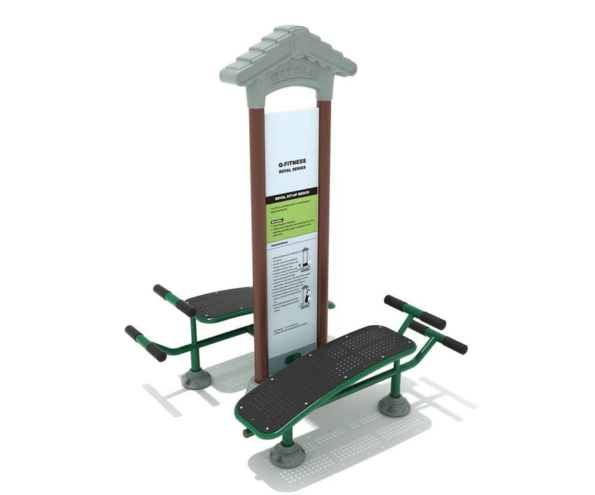 Playground Equipment Royal Double Station Sit Up Bench (PFT017) - SchoolOutlet