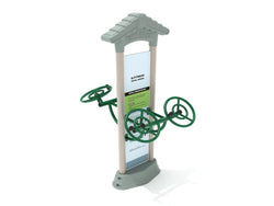 Playground Equipment Royal Double Station Arm Rotation (PFT021X)