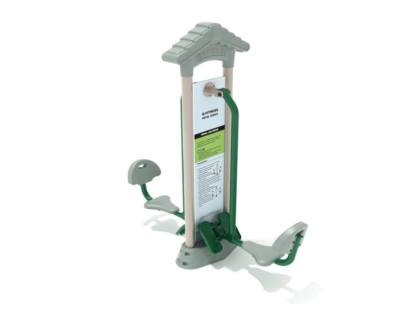 Playground Equipment Royal Double Station Leg Press (PFT022) - SchoolOutlet
