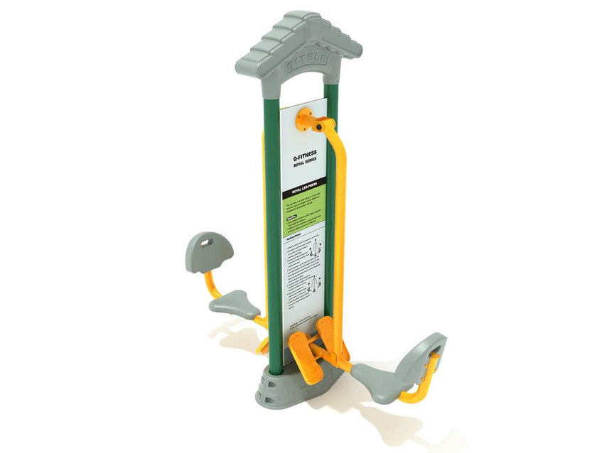 Playground Equipment Royal Double Station Leg Press (PFT022) - SchoolOutlet