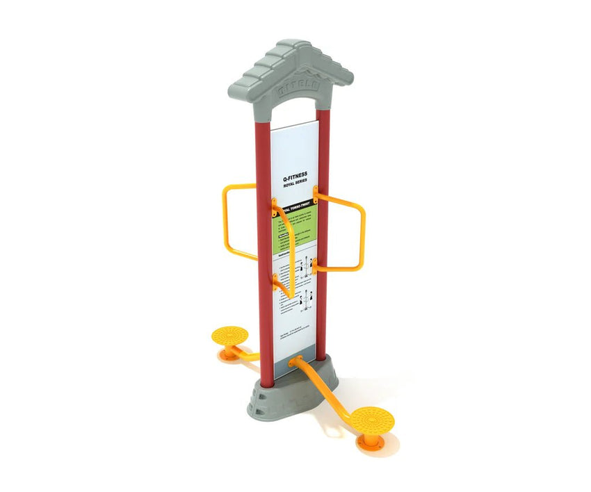 Playground Equipment Royal Double Station Torso Twist (PFT024) - SchoolOutlet