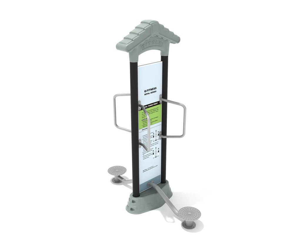 Playground Equipment Royal Double Station Torso Twist (PFT024) - SchoolOutlet