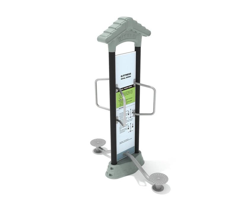 Playground Equipment Royal Double Station Torso Twist (PFT024) - SchoolOutlet