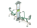 Playground Equipment Royal Double Station Rower (PFT026) - SchoolOutlet