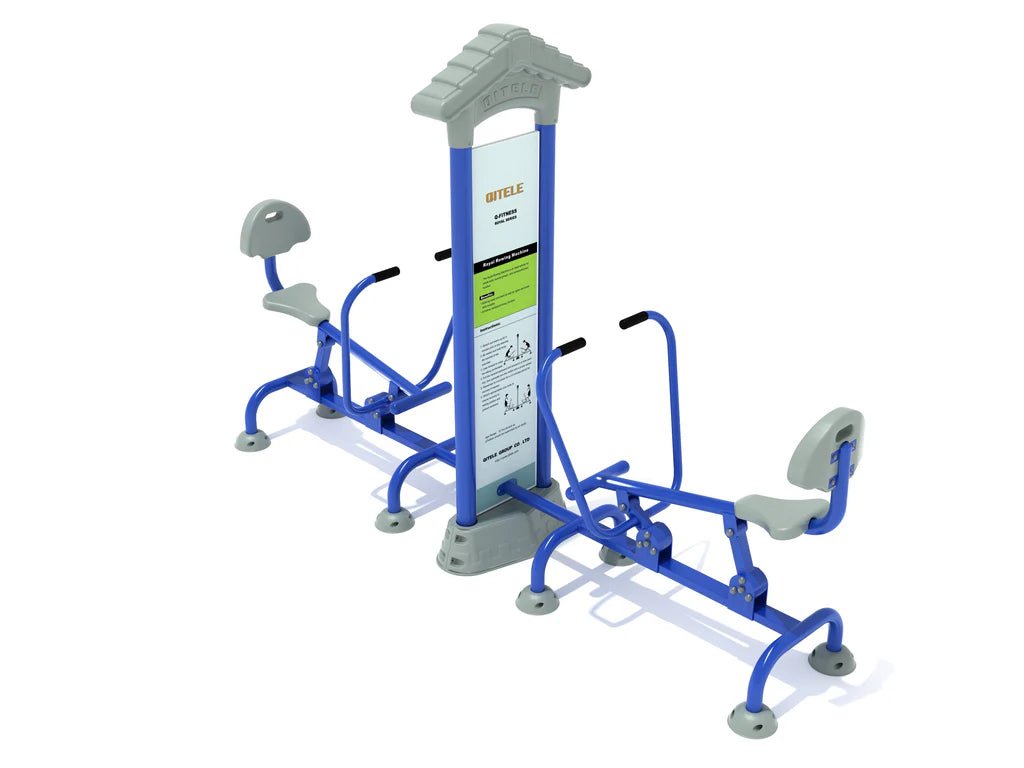 Playground Equipment Royal Double Station Rower (PFT026) - SchoolOutlet