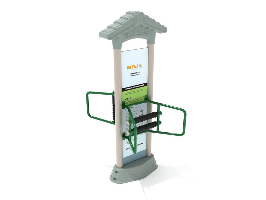 Playground Equipment Royal Double Station Back Massage (PFT032) - SchoolOutlet