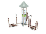 Playground Equipment Royal Triple Station Country Skier (PFT043) - SchoolOutlet