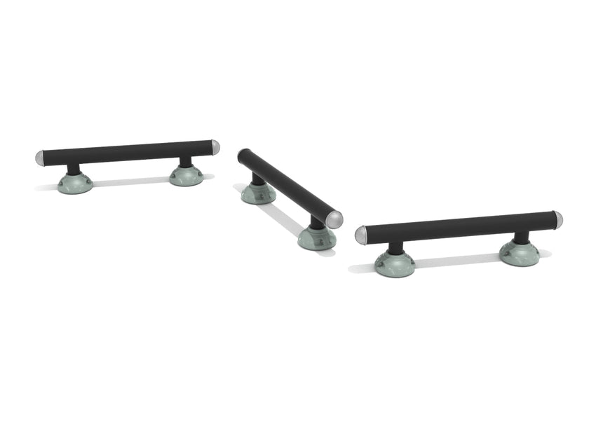 Playground Equipment Triple Station Balance Beam (PFT045) - SchoolOutlet
