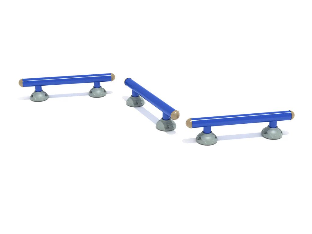 Playground Equipment Triple Station Balance Beam (PFT045) - SchoolOutlet