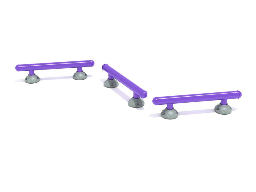Playground Equipment Triple Station Balance Beam (PFT045) - SchoolOutlet
