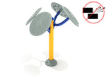 Playground Equipment Double Station Tai Chi Hand Swing (PFT060X) - SchoolOutlet