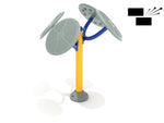 Playground Equipment Double Station Tai Chi Hand Swing (PFT060X) - SchoolOutlet