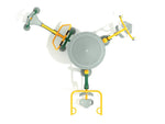 Playground Equipment Royal Triple Upper Body Combo Station (PFT064) - SchoolOutlet