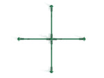 Playground Equipment Quadruple Pull - up Bar Unit (PFT067) - SchoolOutlet