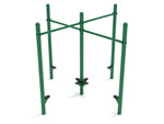 Playground Equipment Quadruple Pull - up Bar Unit (PFT067) - SchoolOutlet