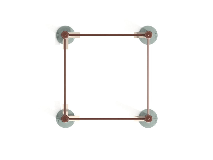 Playground Equipment Inclined Quadruple Station Chin Up Bars (PFT069) - SchoolOutlet
