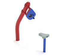 Playground Equipment Single Station Hand Bike with Seat (PFT107X)