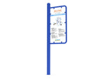 Playground Equipment Fitness Station Sign (PFT110) - SchoolOutlet