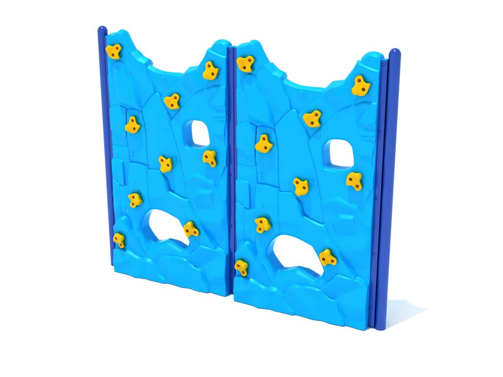 Playground Equipment Double Parallel Rock Climbing Wall (PGC006) - SchoolOutlet