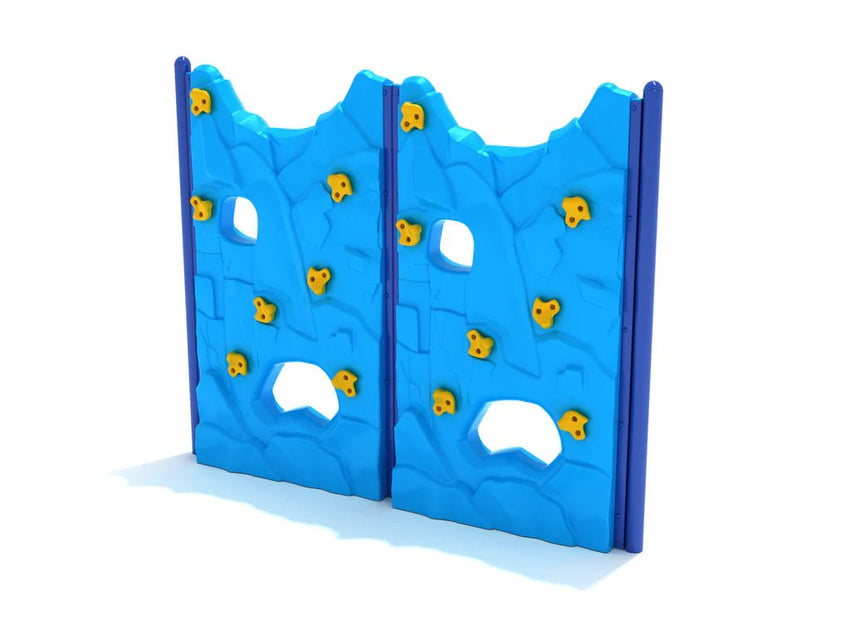 Playground Equipment Double Parallel Rock Climbing Wall (PGC006) - SchoolOutlet