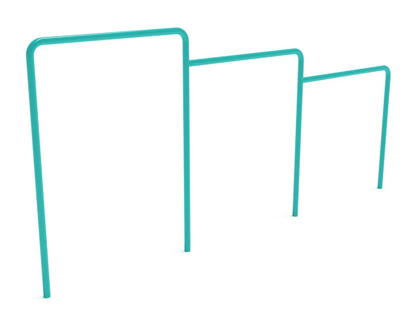 Playground Equipment Triple Uneven Agility Bars (PGC013) - SchoolOutlet